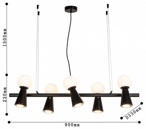 Подвесная люстра Favourite Gnomes 4095-5P Подвесная люстра Favourite Gnomes 4095-5P