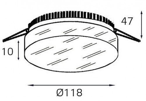 Точечный светильник Italline IT06-6010 IT06-6010 white 3000K