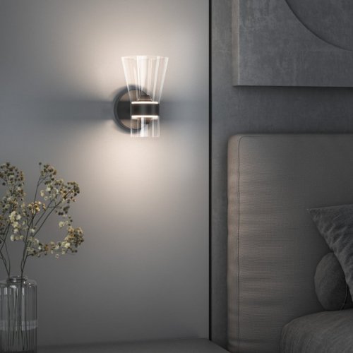 Бра Eurosvet Vial 201053 LED черный Бра Eurosvet Vial 201053 LED черный