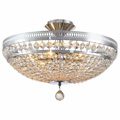 Потолочная люстра Natali Kovaltseva Barocco BAROCCO 81405/6C CHROME Потолочная люстра Natali Kovaltseva Barocco BAROCCO 81405/6C CHROME