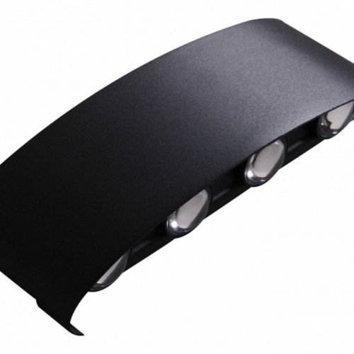 Уличный настенный светодиодный светильник Reluce 86834-9.2-008KT LED8*1W BK