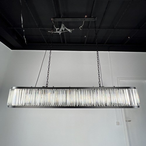 Подвесной светильник Imperiumloft Odeon Clear Glass Black 248522-22