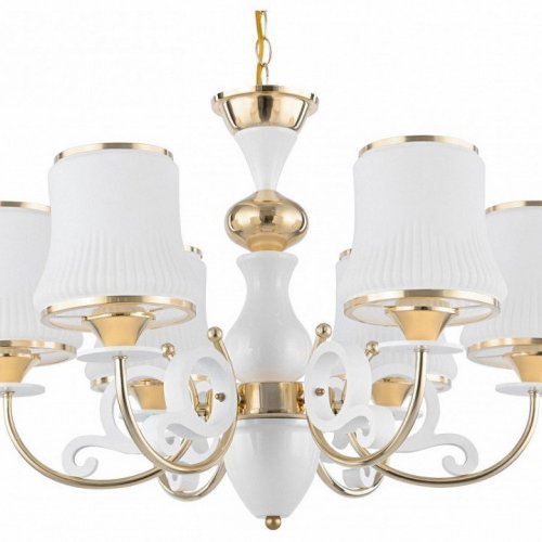 Подвесная люстра Florentia-1097 301097/6 Wh/Gd Подвесная люстра Florentia-1097 301097/6 Wh/Gd
