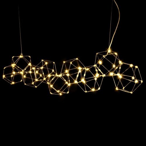 Подвесная люстра O-LUCE Bjork в линию без вставок 10964-5 Подвесная люстра O-LUCE Bjork в линию без вставок 10964-5