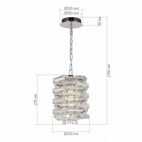 Подвесной светильник ST-Luce STROZZI SL6137.103.01