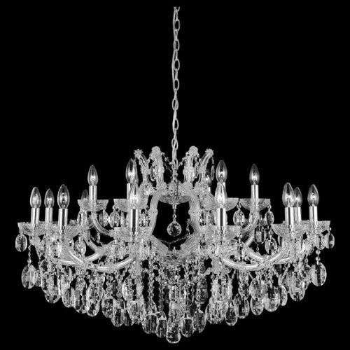 Подвесная люстра Crystal Lux Hollywood SP12+6 Chrome Подвесная люстра Crystal Lux Hollywood SP12+6 Chrome