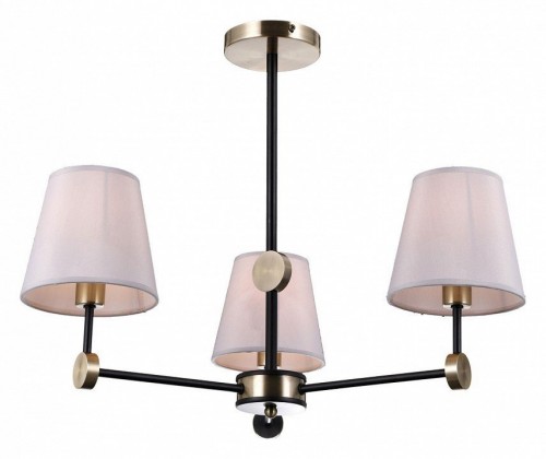 Потолочная люстра Illumico IL0394-3CSQ-24 BK AB CASTOR