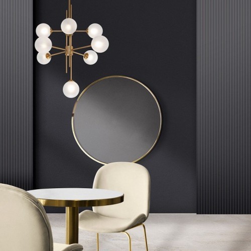 Люстра на штанге Eurosvet Volver 50383 латунь Люстра на штанге Eurosvet Volver 50383 латунь