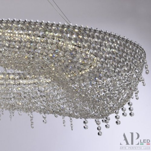 Подвесная люстра APL LED Sicilia SH523.0.120.B.Ni.4000 Подвесная люстра APL LED Sicilia SH523.0.120.B.Ni.4000