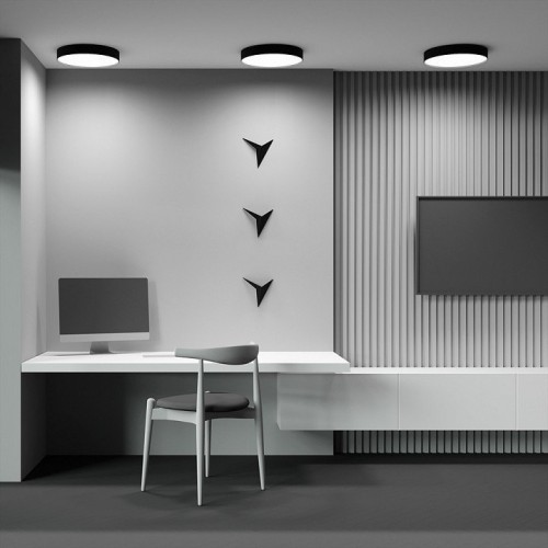 Потолочный светильник Maytoni Zon C032CL-45W3K-RD-B