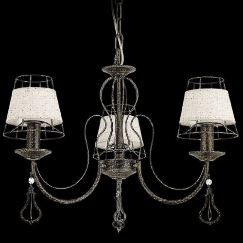 Подвесная люстра Illumico IL2353-3PB-26 BK GD Подвесная люстра Illumico IL2353-3PB-26 BK GD