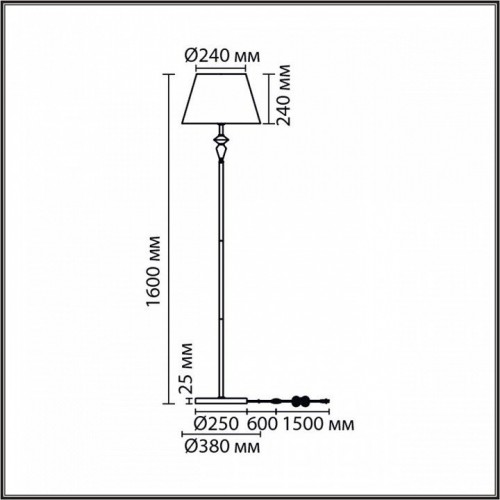 Торшер Lumion Vermont 8274/1F