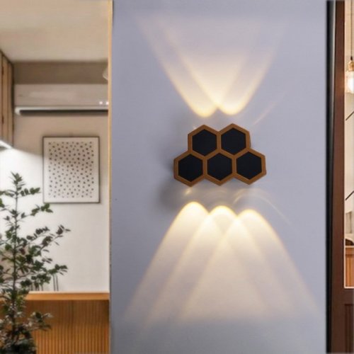 Архитектурная подсветка 86222-9.2-005U LED5*1W BK+GD Архитектурная подсветка 86222-9.2-005U LED5*1W BK+GD