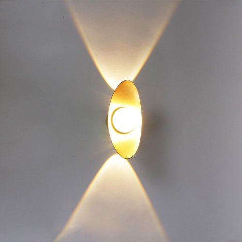 Архитектурная подсветка 86868-9.2-001JH LED7W BK+GD Архитектурная подсветка 86868-9.2-001JH LED7W BK+GD