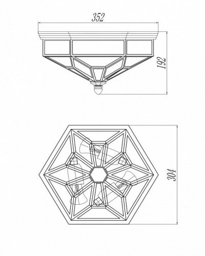 Потолочный светильник Maytoni Zeil H356-CL-03-CH Потолочный светильник Maytoni Zeil H356-CL-03-CH
