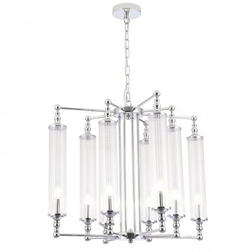 Подвесная люстра Crystal Lux Tomas SP8 D650 Chrome