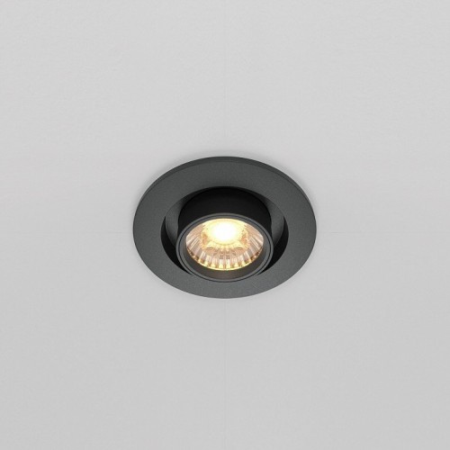 Встраиваемый светодиодный спот Maytoni Technical Hidden DL045-01-10W3K-B