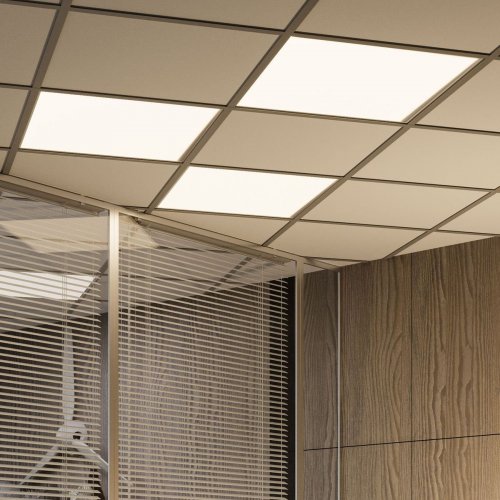 Встраиваемый светодиодный светильник Gauss с равномерной засветкой 842161240