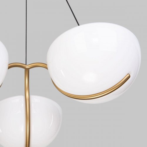 Подвесная светодиодная люстра Eurosvet Emisfero 50083/3 LED золото Подвесная светодиодная люстра Eurosvet Emisfero 50083/3 LED золото