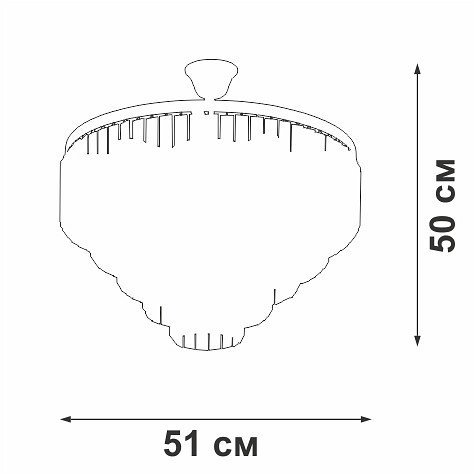 Люстра на штанге Vitaluce V58250 V58250-8/8