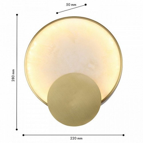 Настенный светильник Favourite Solaris 4729-1W Настенный светильник Favourite Solaris 4729-1W