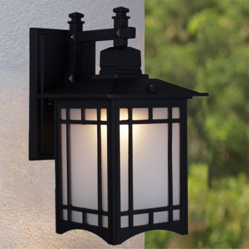 Настенный фонарь Reluce уличный 08245-0.2-001U BK