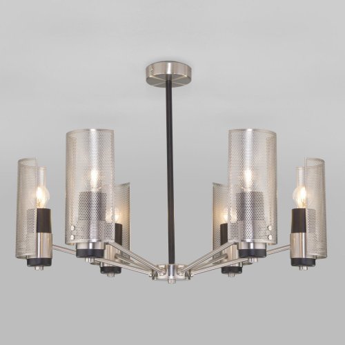 Потолочная люстра Eurosvet Grino 70139/6 никель Потолочная люстра Eurosvet Grino 70139/6 никель