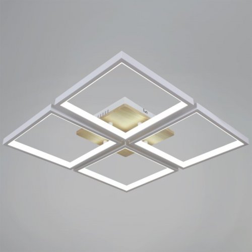 Потолочная люстра  78560-0.3-04 WH+WOOD