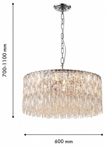 Подвесная люстра Favourite Robby 4723-12P