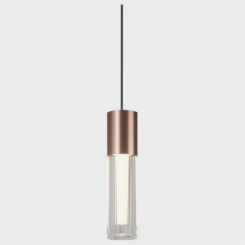 Подвесной светодиодный светильник Italline IT014-0204 rose gold