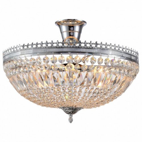 Потолочная люстра Natali Kovaltseva Rococo ROCOCO 81406/6C CHROME Потолочная люстра Natali Kovaltseva Rococo ROCOCO 81406/6C CHROME