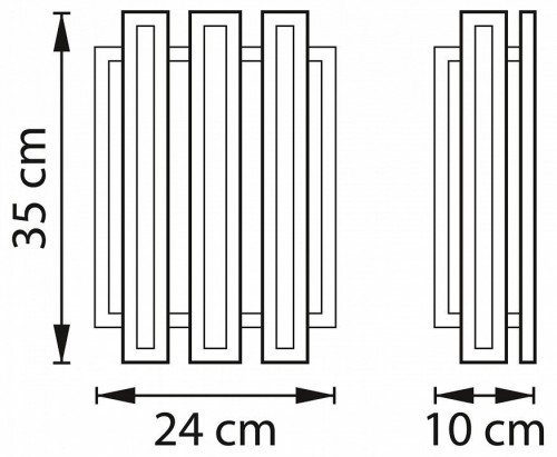 Бра Lightstar Argento 712624