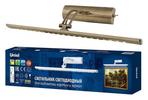 Подсветка для зеркала Uniel ULT UL-00006904