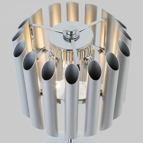Интерьерная настольная лампа Bogates Castellie 01107/3 серебро