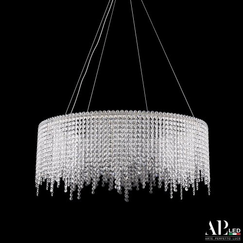 Подвесная люстра APL LED Sicilia SH02.73.B.Ni.4000