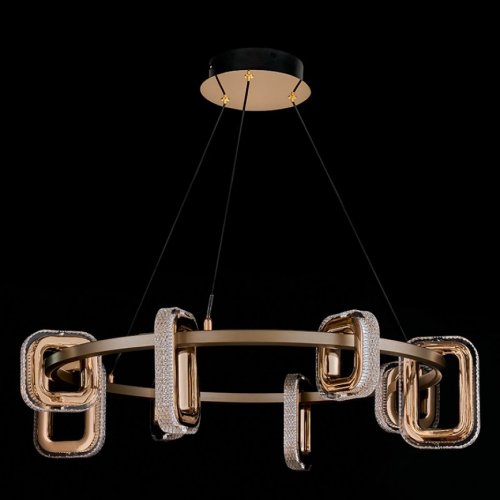 Подвесная люстра Theona LE7701/8 Grey/Gold