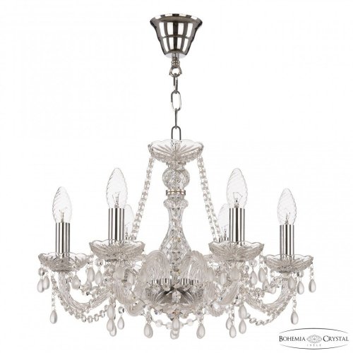 Подвесная люстра Bohemia Ivele Crystal 112 112/6/165 Ni V0300 Подвесная люстра Bohemia Ivele Crystal 112 112/6/165 Ni V0300