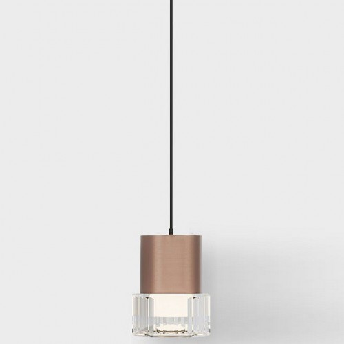 Подвесной светодиодный светильник Italline IT014-0203 rose gold