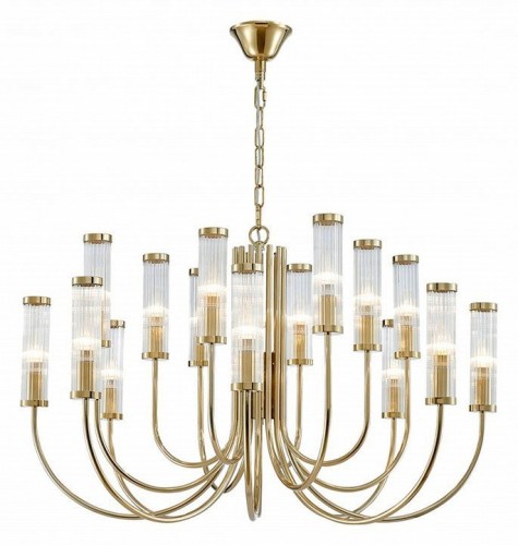 Подвесная люстра Newport 4550 4558+4+4/C gold