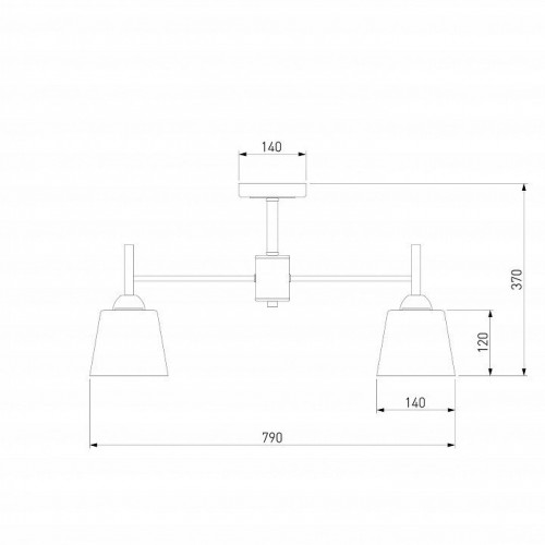 Потолочная люстра Eurosvet Fresco 70085/8 белый