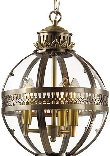 Подвесной светильник DeLight Collection 115 KM0115P-3S antique brass