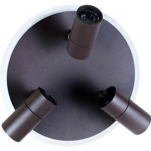 Спот Ambrella light Wall 7 FW265/3 SCF кофе песок LED 6400K+4200K 16W+3W*3 D280*120