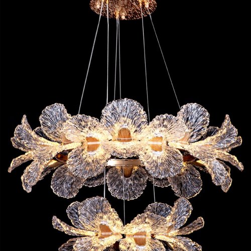 Подвесная люстра Jardin LE3032/800-2K GD/SH