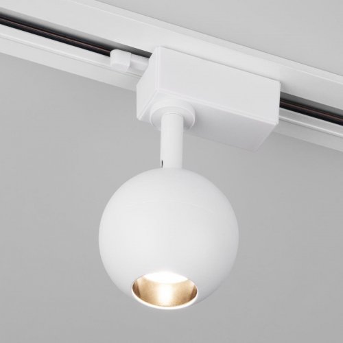 Трековый светодиодный светильник Elektrostandard Ball белый 12W 4200K LTB77 a053742 Трековый светодиодный светильник Elektrostandard Ball белый 12W 4200K LTB77 a053742