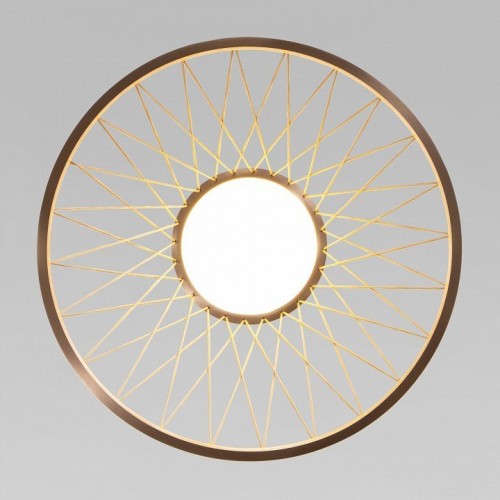 Подвесной светильник Eurosvet Cesta 40016/1 LED коричневый Подвесной светильник Eurosvet Cesta 40016/1 LED коричневый