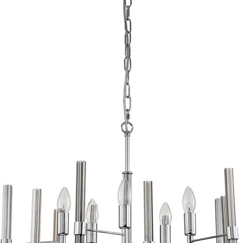 Подвесная люстра Indigo Favara 11040/5P Chrome V000457