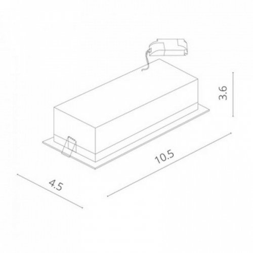 Точечный встраиваемый светильник Arte Lamp 3153 A3153PL-3BK
