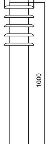 Наземный светильник 75808-1000 SS
