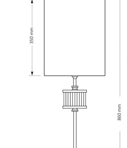 Интерьерная настольная лампа EMPOLI EMP-LN-1(N/A)