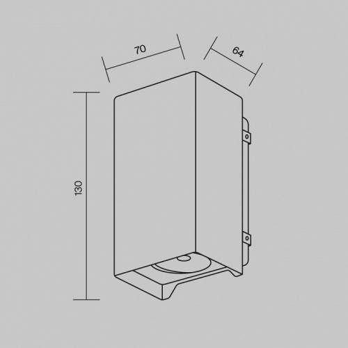 Архитектурная подсветка Maytoni Shell O570WL-L10B3K